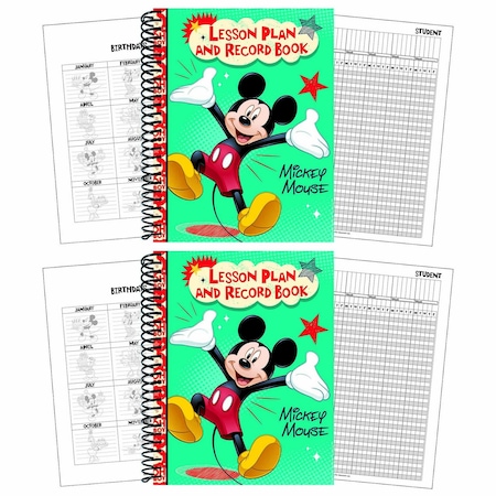 Eureka Mickey Lesson Plan and Record Book, PK2 866267